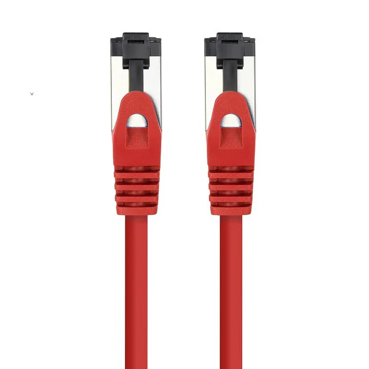 Nanocable Cable red Cat. 8.1 2GHZ SSTP Rojo 0,5m 3