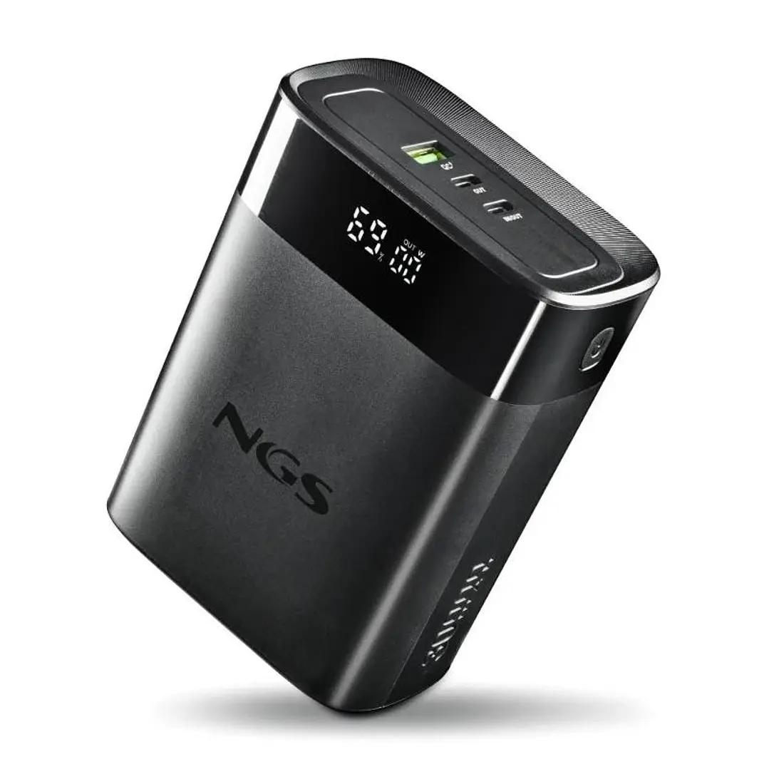 NGS BATERIA EXTERNA PORTATIL CARGA RAPIDA 140W 2