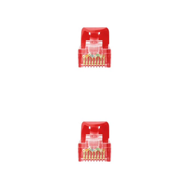 Latiguillo Categoria 6A LSZH/UTP 1Metro Rojo 3