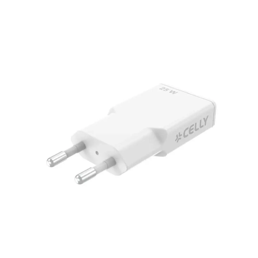 Celly Cargador 1 Usb-C 25w 3