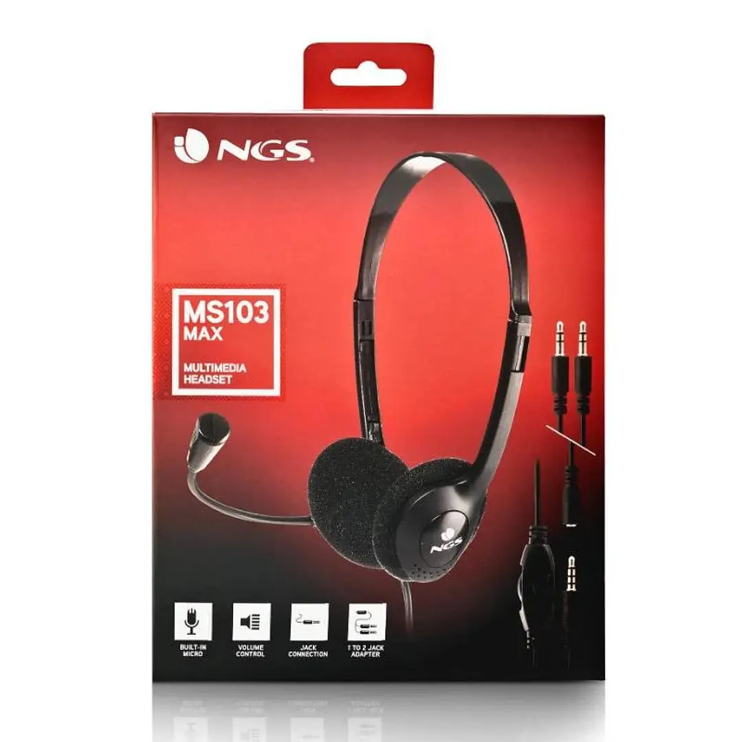 NGS Auricular Diadema MS103MAX 4