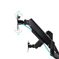 Tooq Soporte Pared LP1434TNR-B 2 brazo 13-34 Negro - Miniatura 3