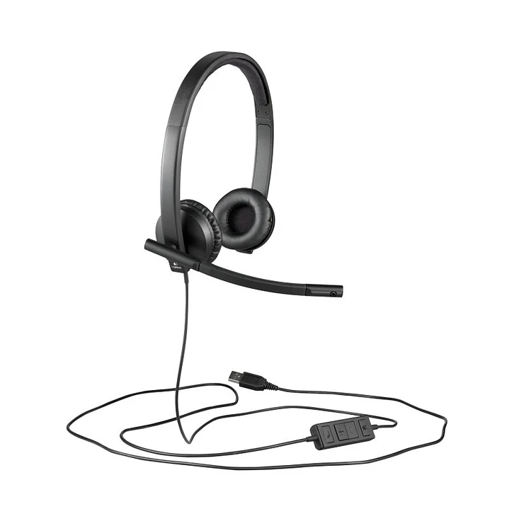 Logitech Auricular STEREO H570e USB 3