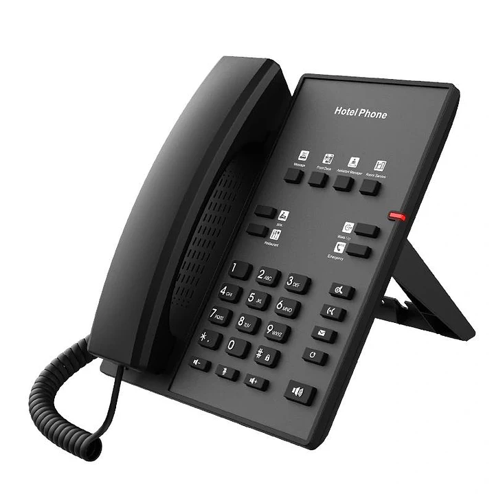 Fanvil H1, teléfono de hotel, 2 teclas de línea 2