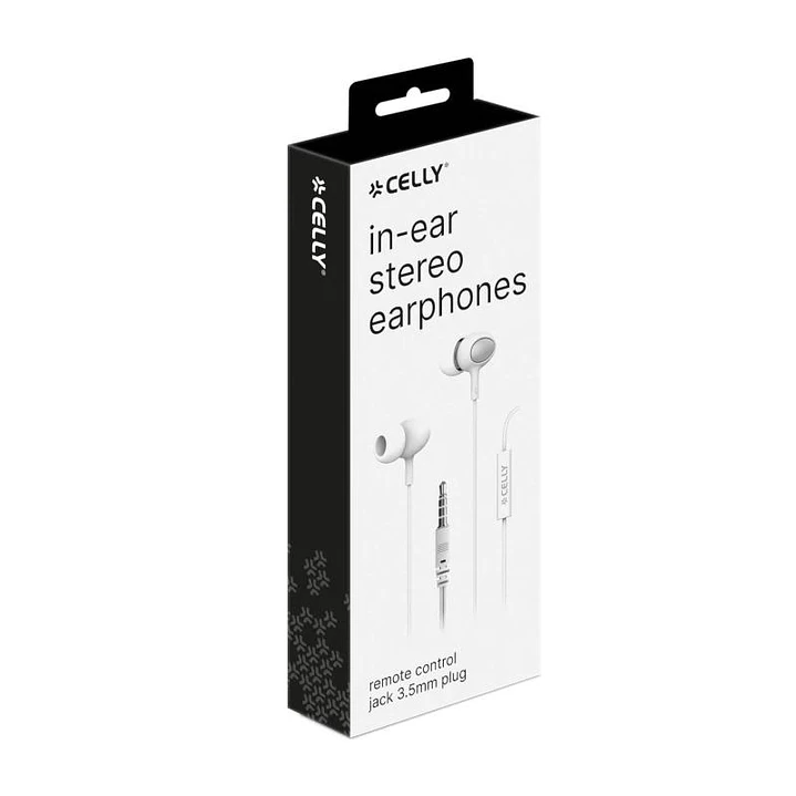Celly Auriculares con micrófono Jack 3.5 ST Negro 3