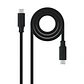 Nanocable Cable USB 3.1GEN2 5A USB-C-M-USB-C-M 3m - Thumbnail 1