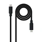 Nanocable Cable USB 3.1GEN2 5A USB-C-M-USB-C-M 3m - Thumbnail 3