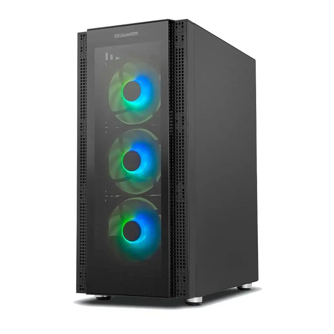 NOX Semitorre HUMMER AERO Hyperflow ARGB Negro 2