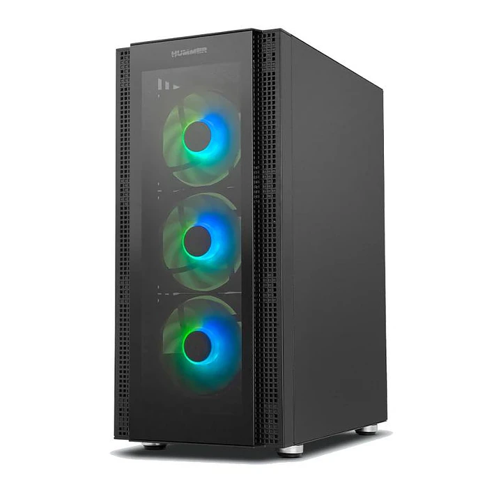 NOX Semitorre HUMMER AERO Hyperflow ARGB Negro 2