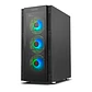 NOX Semitorre HUMMER AERO Hyperflow ARGB Negro - vignette 2