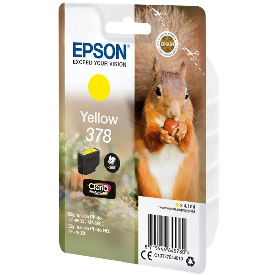 Epson Cartucho 378 Amarillo 1