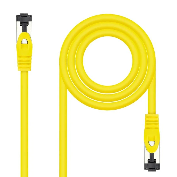 Nanocable Cable red Cat. 8.1 2GHZ SSTP Amarillo 2m 1
