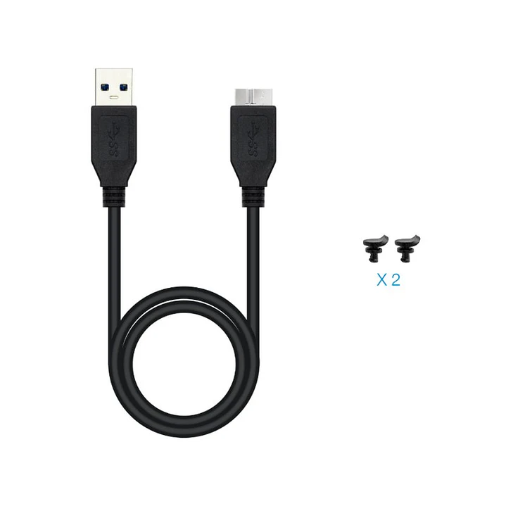 Tooq Caja Externa para discos SSD M.2 NGFF USB 2