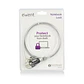 EWENT EW1242 Cable de Seguridad con llave - Miniatura 2