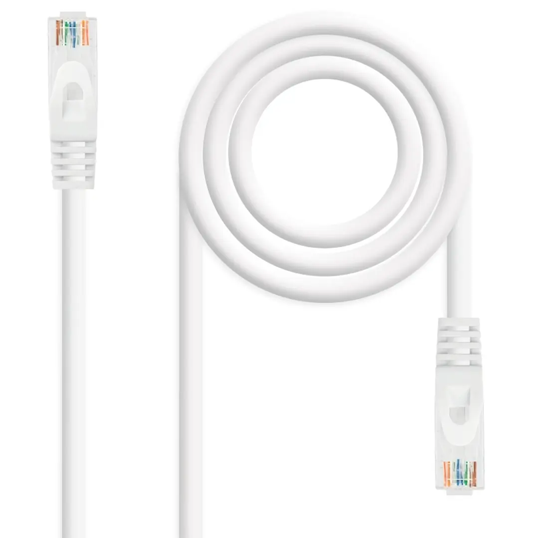 Nanocable Latiguillo Cat. 6A LSZH/UTP 3 M Blanco 1