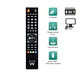 EWENT EW1570 Mando TV 4 en 1 programable x cable - vignette 4