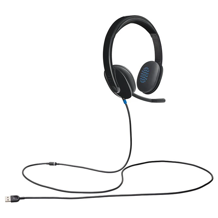 Logitech Auricular+Microfono H540 Alto rendimiento 3