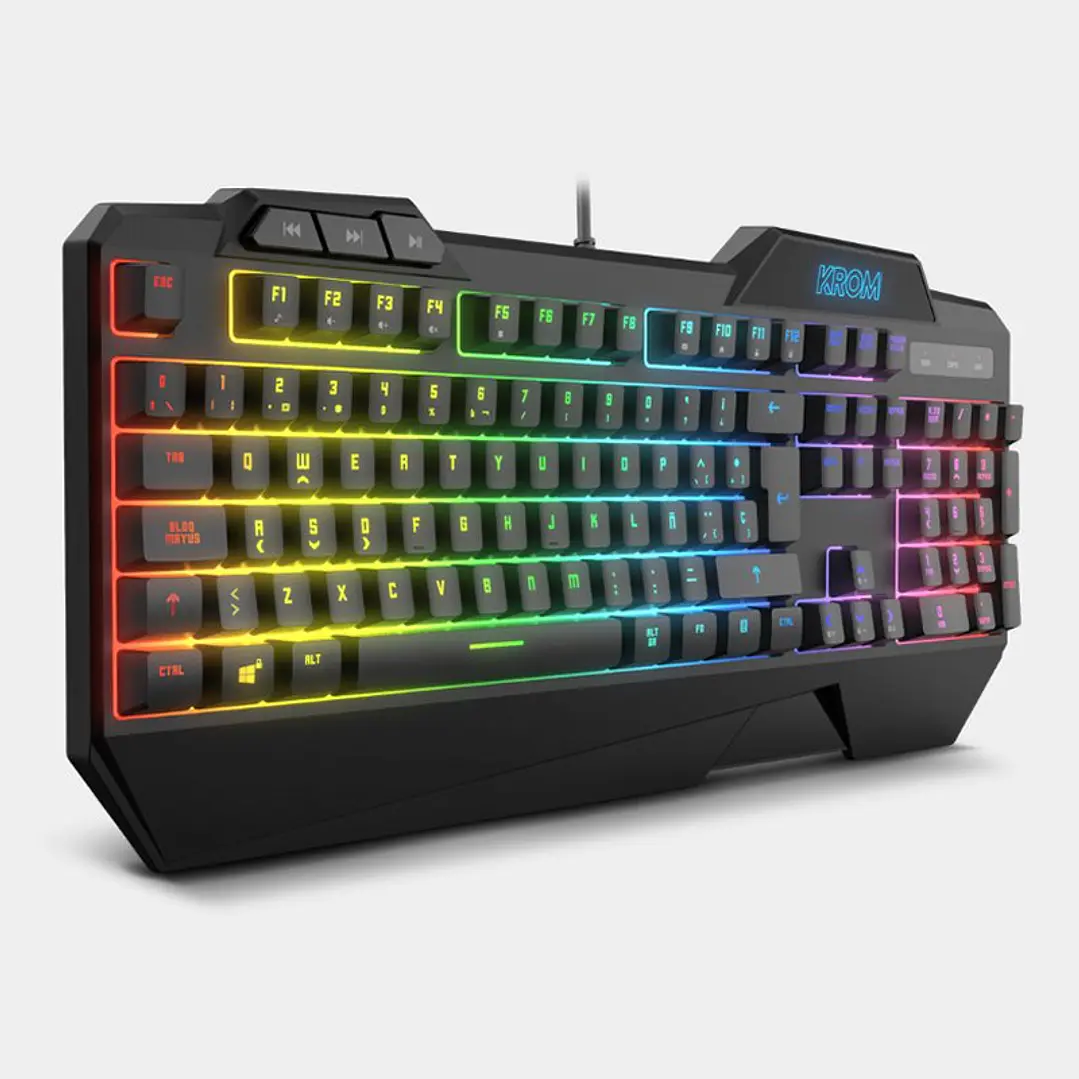 Krom Pack Teclado Semimecanico y Raton Krusher SP 3
