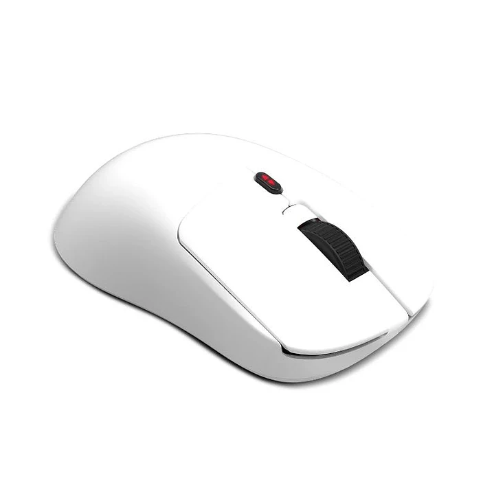KROM KLEVER Raton gaming superligero wireless Blco 2