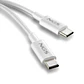 NGS CABLE CARGA RAPIDA USB-C A USB-C 1M BLANCO - Miniatura 3