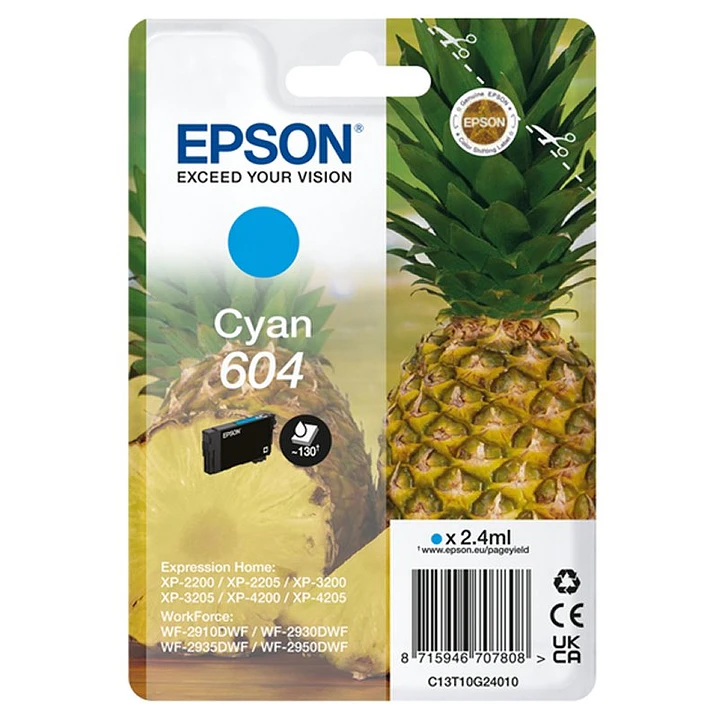 Epson Cartucho 604 Cyan 1