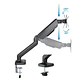 Tooq DB5032TNR-B Soporte mesa 1 brazo 17