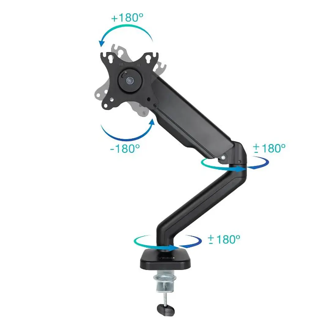 Tooq DB5032TNR-B Soporte mesa 1 brazo 17