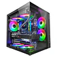 MARS GAMING MCV-ONE Atx Doble Cámara Negro - Miniatura 1