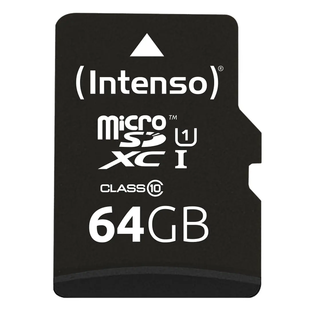 Intenso 3423490 Micro SD UHS-I Premium 64GB c/adap 3