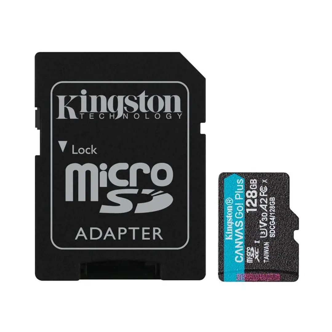 Kingston microSD Canvas Go! Plus 4 128GB 200 MB-s 2