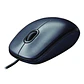Logitech M90 ratón óptico 1000dpi USB negro - vignette 3