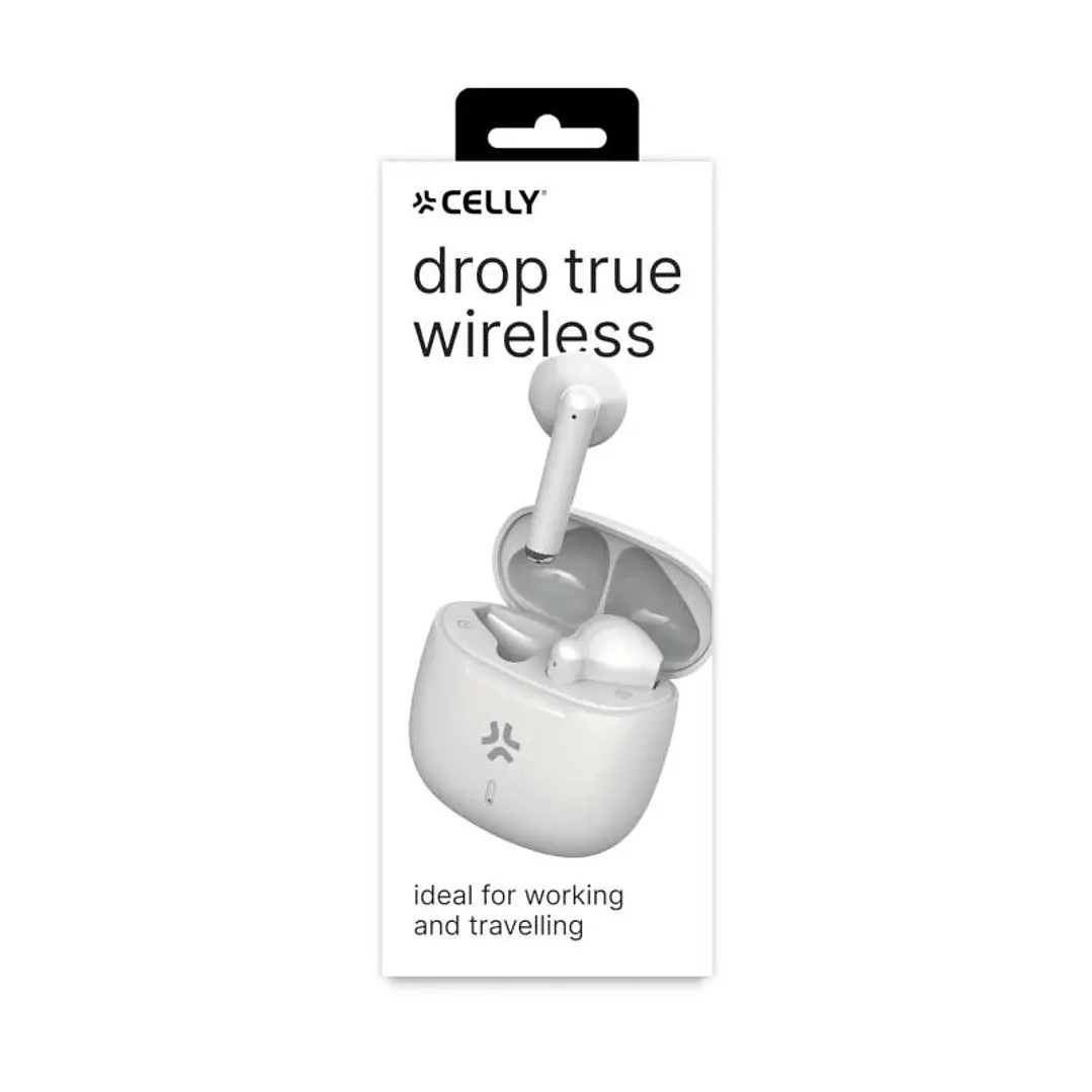 Celly Auricular True EARBUDS BUZ Blanco 2
