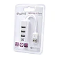 EWENT EW1122 MINI-HUB USB 4 PUERTOS BLANCO - vignette 4