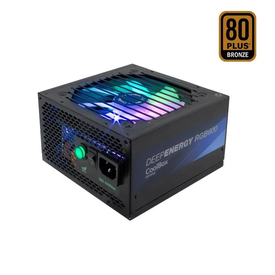 Coolbox Gaming Fuente Alimentacion 600 W 80+Bronze 1