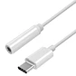 Aisens Conversor USB C-M Jack 3.5-H Blanco 15Cm - Miniatura 1