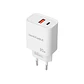 Nanocable Cargador USB-C/PD+USB-A/QC 30W Blanco - vignette 1