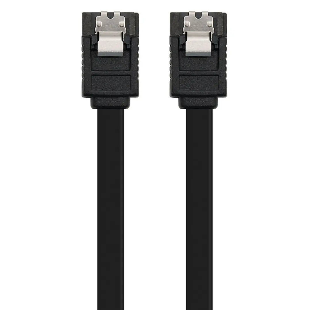 Nanocable Cable SATA III Datos 6G Anclajes 0.5 M 2