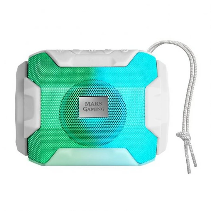 Mars Gaming Altavoz BLUETOOTH RGB MSBAX 10W WHITE 1