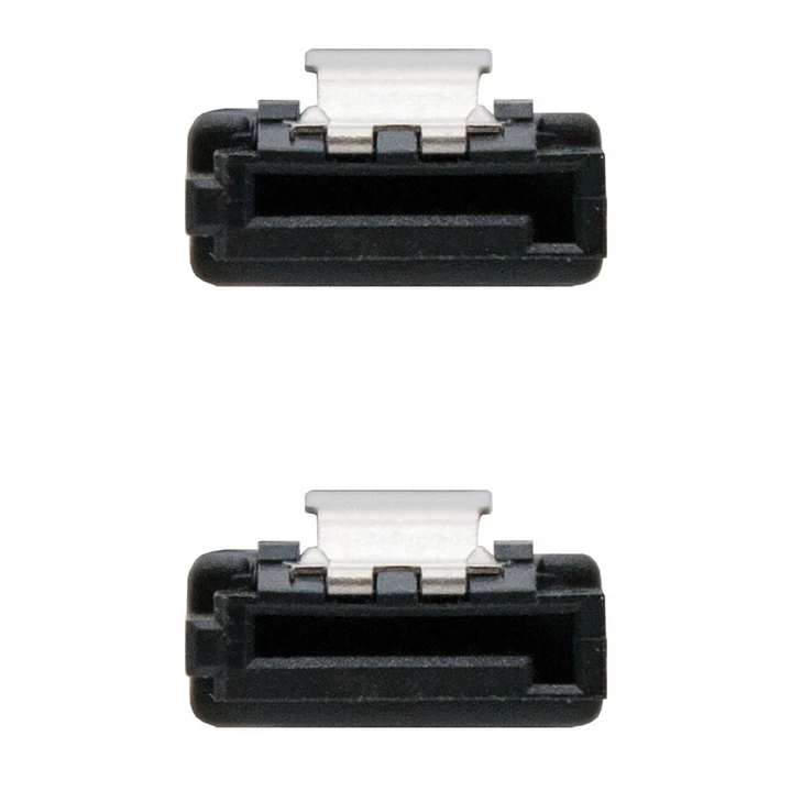 Nanocable Cable SATA III Datos 6G Anclajes 0.5 M 4