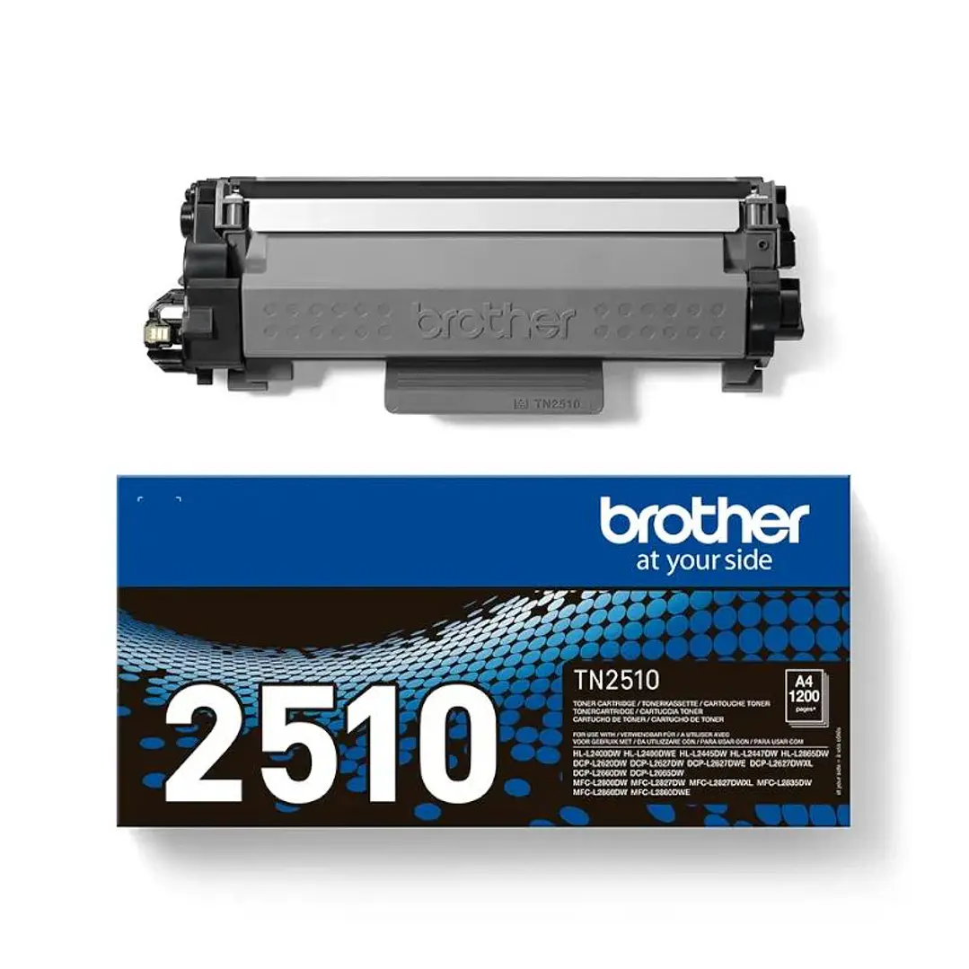Brother Tóner TN2510 Negro 2