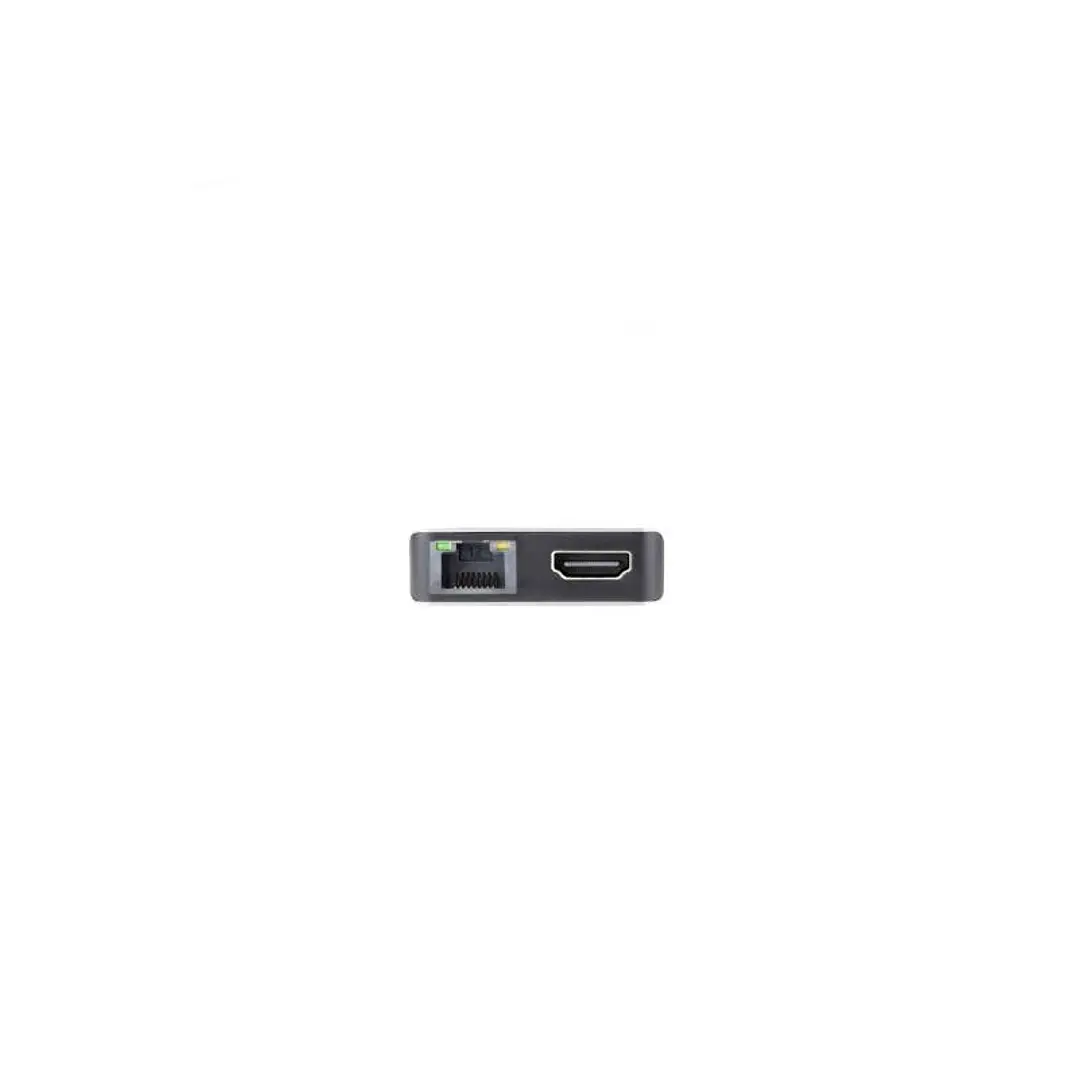 Nanocable Hub USB-C 3xUSB-A+2xHDMI+RJ45+TF+SD+PD 3