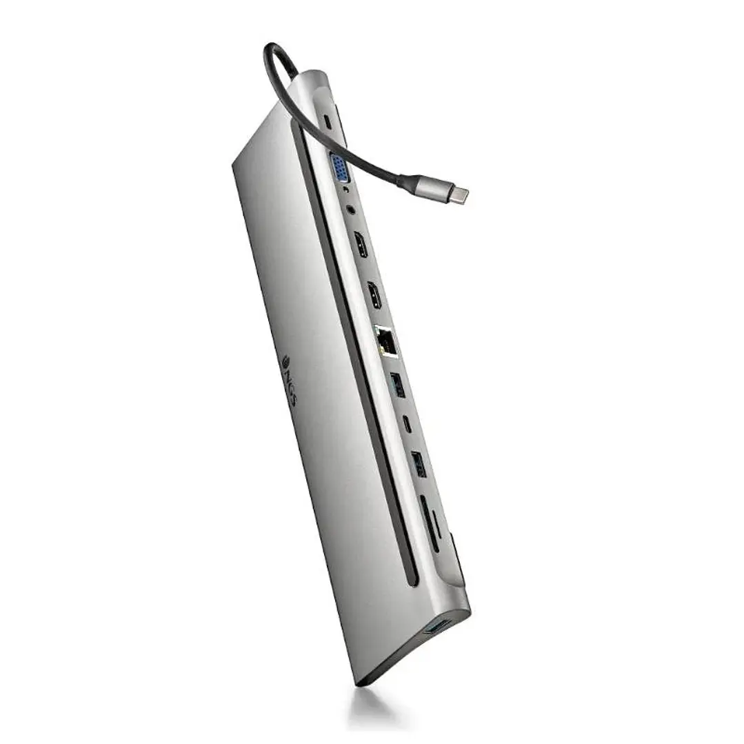 NGS HUB WONDERDOCK12 TYPE C 12 EN 1 ALUMINIO 1