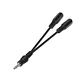 Nanocable Cable Audio Estéreo 2Jack 3.5H Jack 3.5M - Thumbnail 2