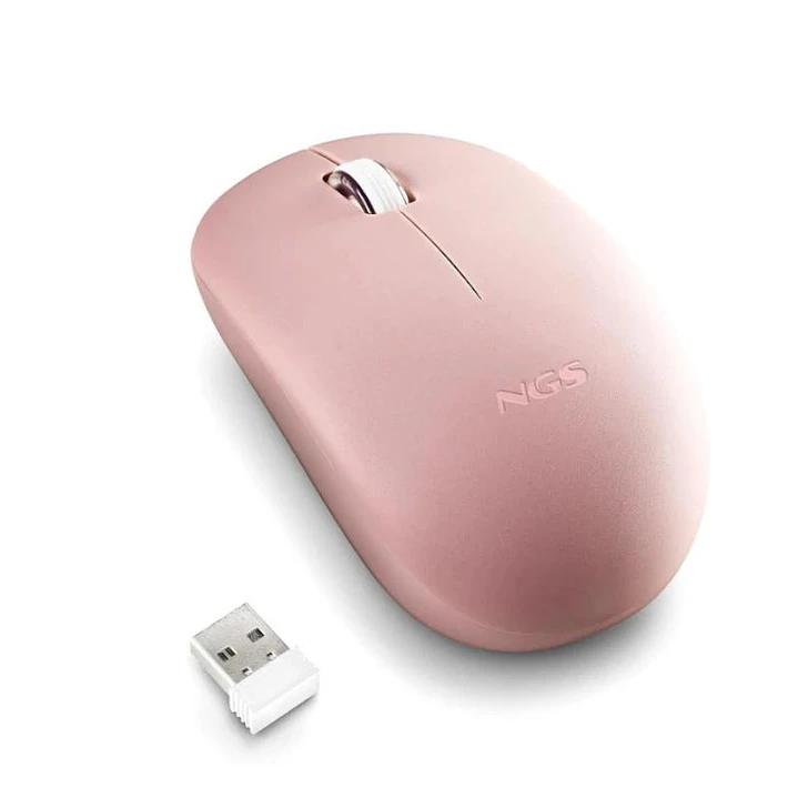 NGS Raton Fogpro Inalambrico Rosa 3