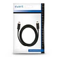 Ewent Cable USB-C Carga Rápida 60W 10Gbps,4K 1m - thumbnail 1