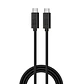 Ewent Cable USB-C Carga Rápida 60W 10Gbps,4K 1m - thumbnail 2