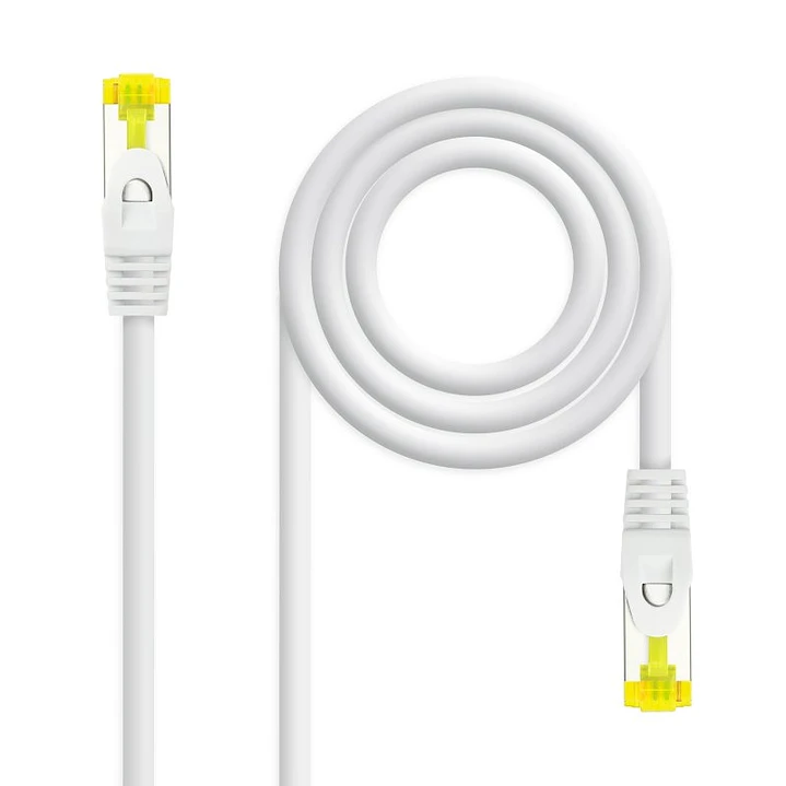 Nanocable Latiguillo LSZH Cat.6A SFTP 25cm Blanco 1