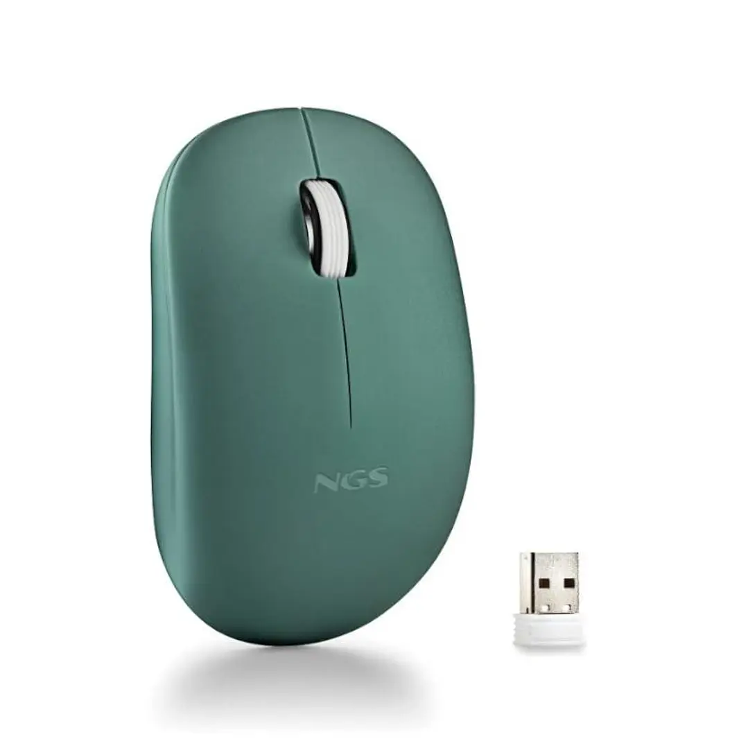NGS Raton Fogpro Inalambrico Verde 1