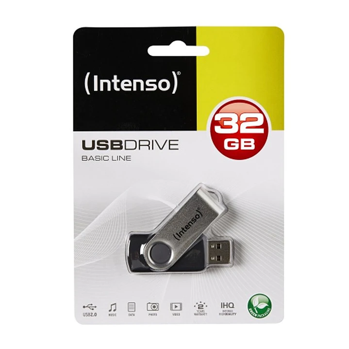 Intenso 3503480 Lápiz USB 2.0 Basic 32GB 3