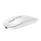 Coolbox Ratón W02-IA Inalámbrico RF+BT Blanco - Miniatura 2
